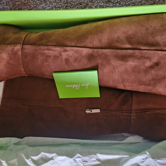 Sam Edelman Leigh Suede Leather knee-high boots. NIB. Brown. Size 5.5 - Picture 3 of 11